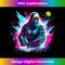 Bigfoot Sasquatch Playing Pickleball - Instant PNG Sublimation Download