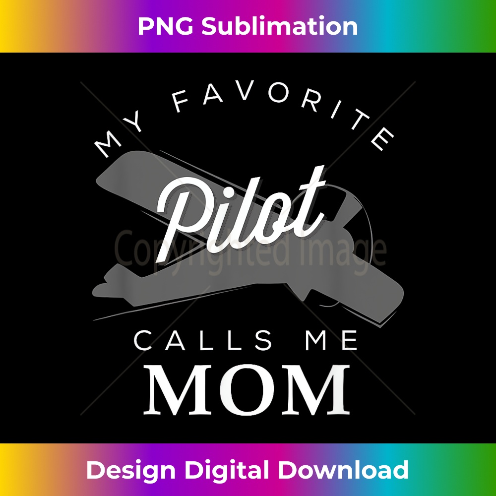 Mom Mother Son Daughter Airplane Pilot T Birth Day 1 - Premium PNG Sublimation File