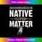 Indigenous Native Lives Matter Native American Day Indian 1 - Modern Sublimation PNG File