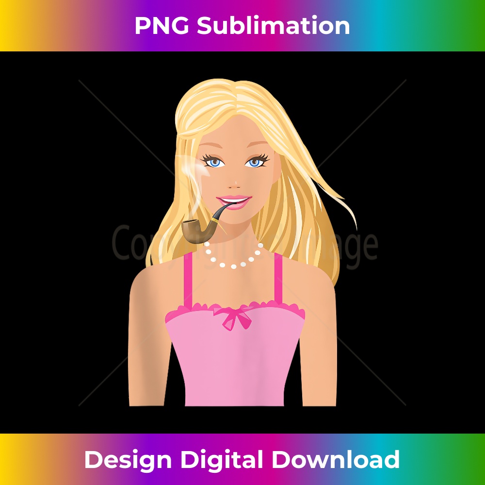 Doll Smoking Pipe Smoke Cartoon Humor Funny Smoker s - Premium Sublimation Digital Download