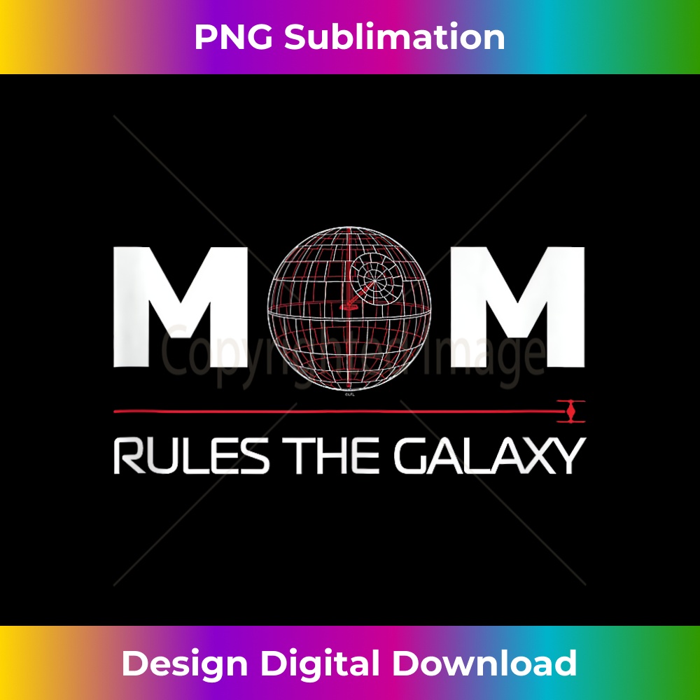 Star Wars Mom Rules the Galaxy Family Birthday Motheru2019s Day  2 - Instant Sublimation Digital Download
