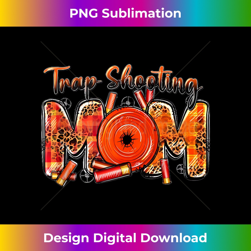 Trap Shooting Mom Western Leopard Mother's Day Hunting s 3 - Artistic Sublimation Digital File