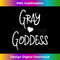 Gray Goddess Silver Fox Novelty - Aesthetic Sublimation Digital File