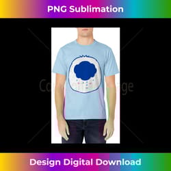 care bears grumpy belly - png transparent digital download file for sublimation
