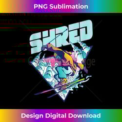 shred shirt vintage freestyle ski 80s costume retro skiing tank top - unique sublimation png download