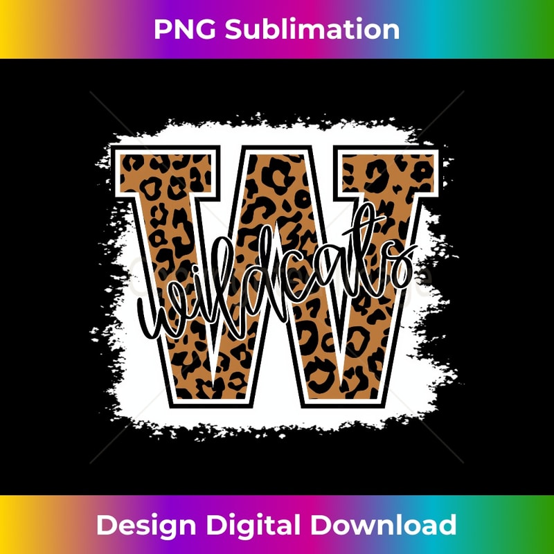 Wildcats School Sports Fan Team Spirit Long Sleeve - Decorative Sublimation PNG File