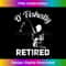 Ofishally Retired Fishing Retro Retirement 1 - Sublimation-Ready PNG File