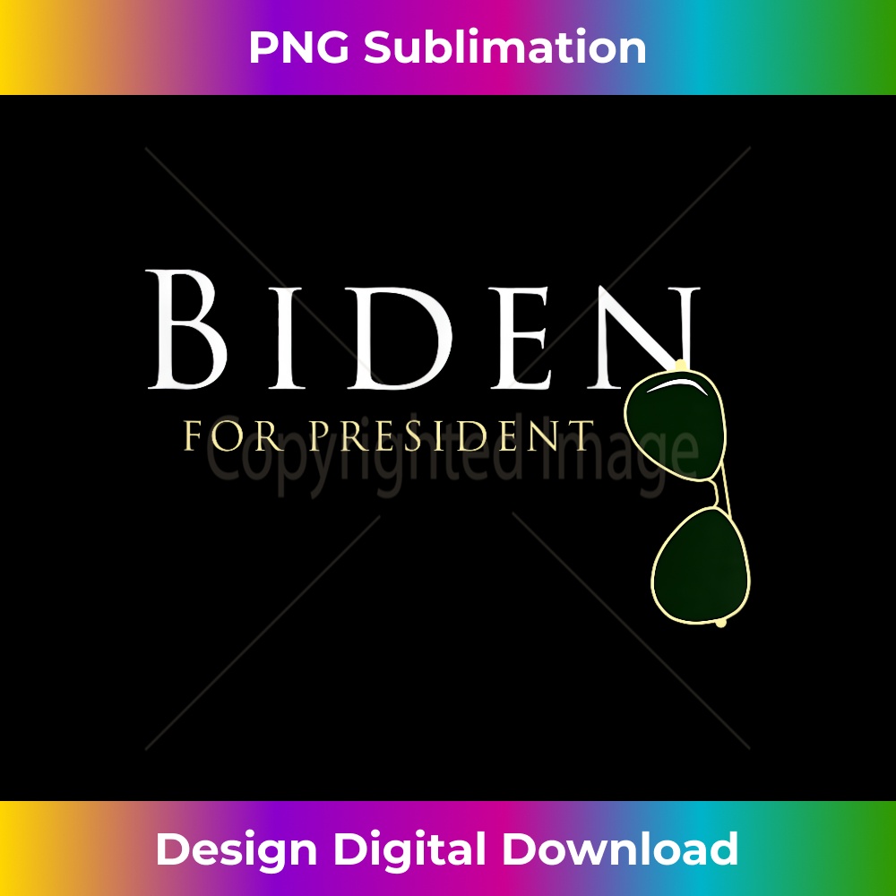 Joe Biden Unique Biden Sunglasses - Retro PNG Sublimation Digital Download
