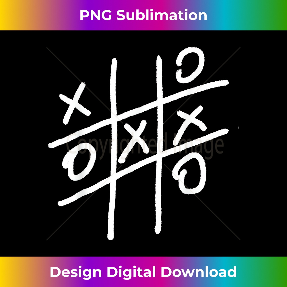 Noughts and Crosses Tic Tac Toe Board Game  1 - Sublimation-Ready PNG File