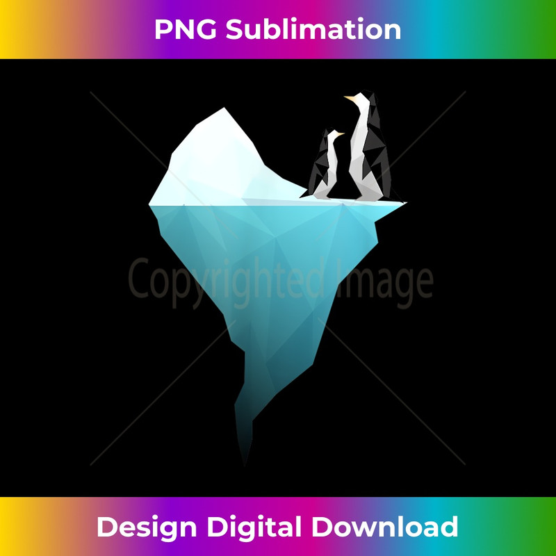 Unique geometric penguins Graphic - friendmenwomen 1 - High-Resolution PNG Sublimation File