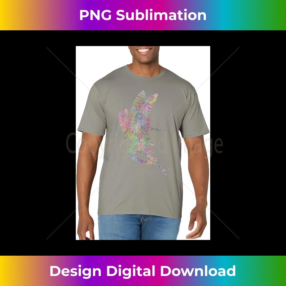 Cute Fairy Girl Rainbow - Premium PNG Sublimation File