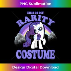 my little pony friendship is magic rarity halloween costume 1 - png transparent sublimation file
