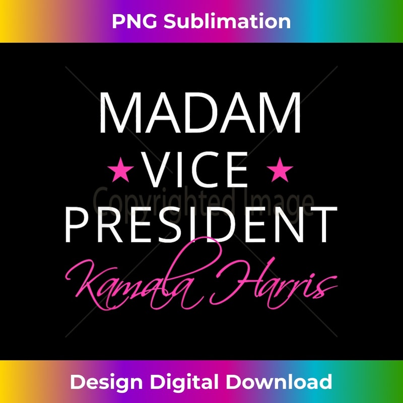 MVP Madam Vice President Kamala Harris - Trendy Sublimation Digital Download