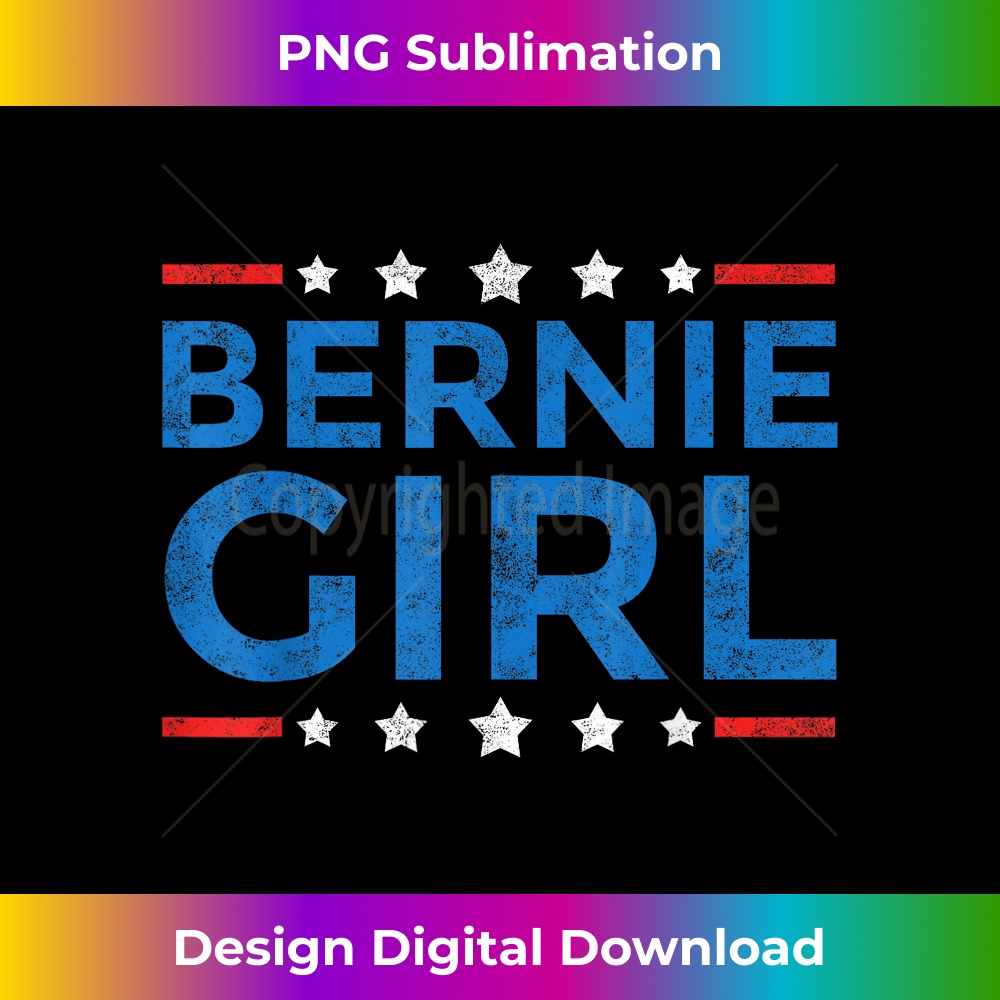Bernie Sanders Girl For President 2020 Election Democrat - Instant Sublimation Digital Download