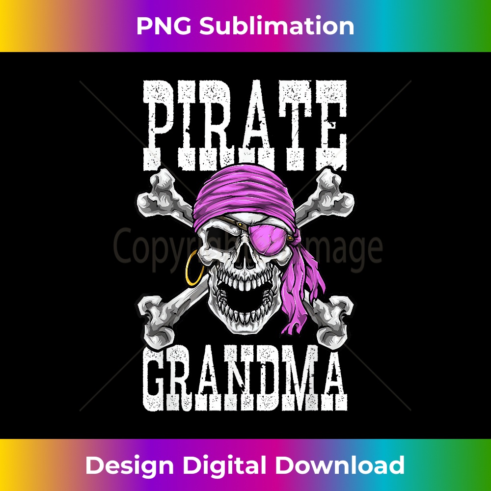 Pirate Grandma Grandmother Halloween Pirate Themed 1 - Professional Sublimation Digital Download