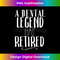 A Dental Legend Has Retired Dentist Retirement - Exclusive Sublimation Digital File