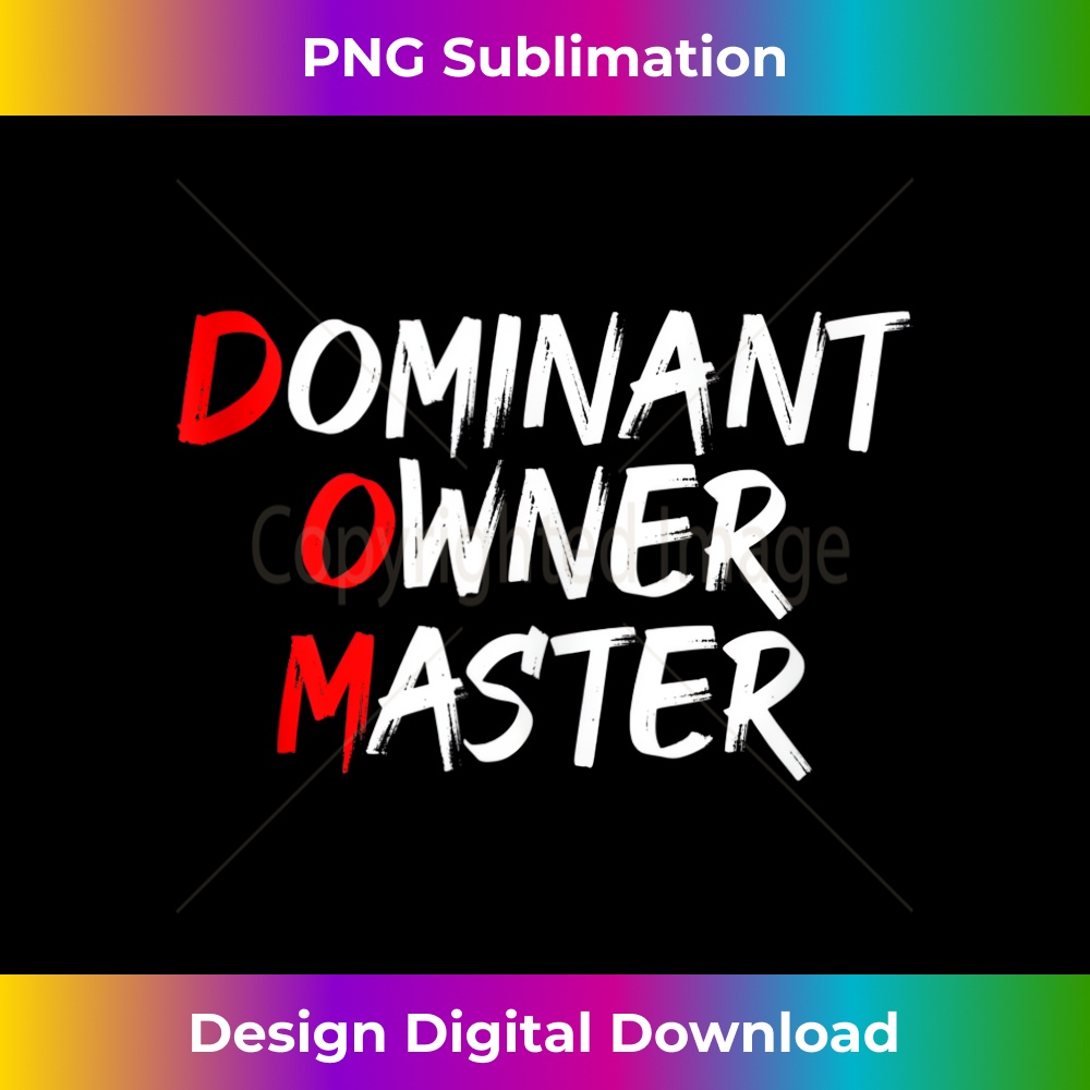 Dominant Owner Master Secret BDSM Sex Names - Modern Sublimation PNG File