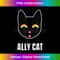 ALLY AF LGBT - Ally Cat - Decorative Sublimation PNG File