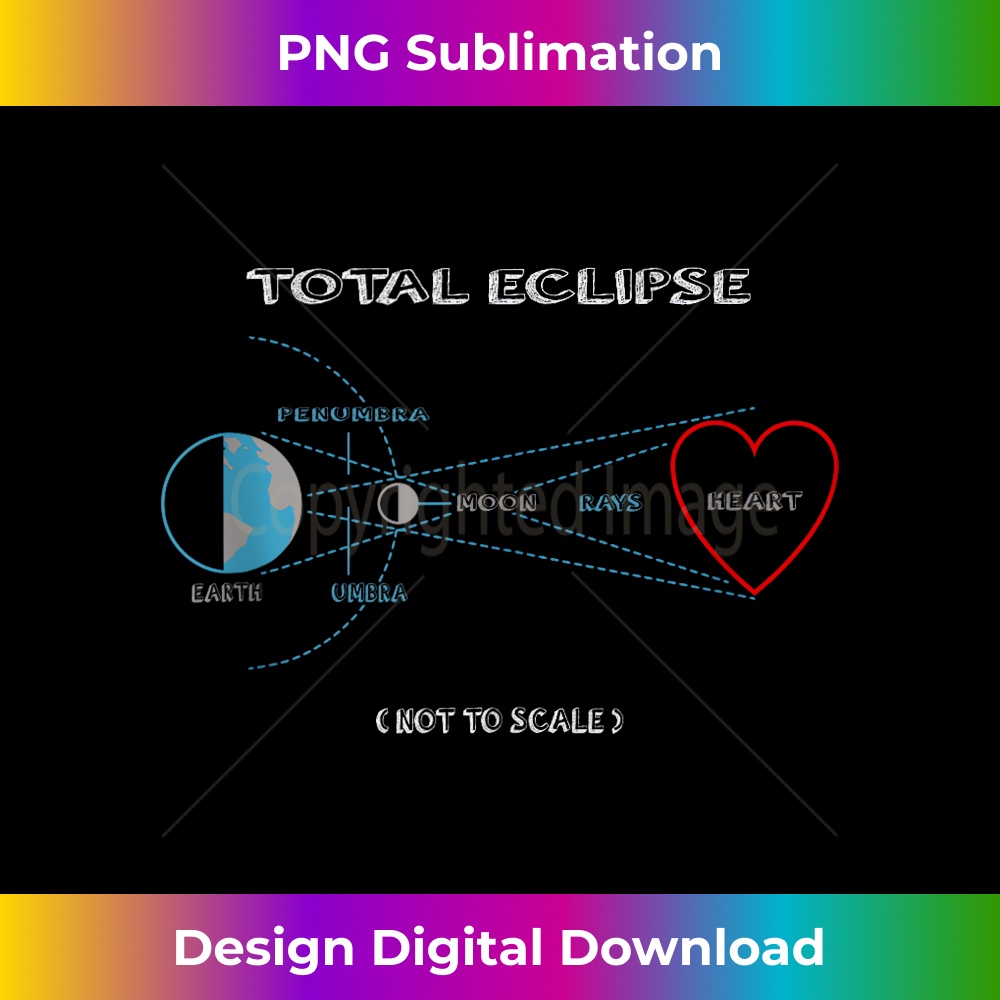 Total Eclipse Of The Heart Love Awesome 1 - High-Quality PNG Sublimation Download