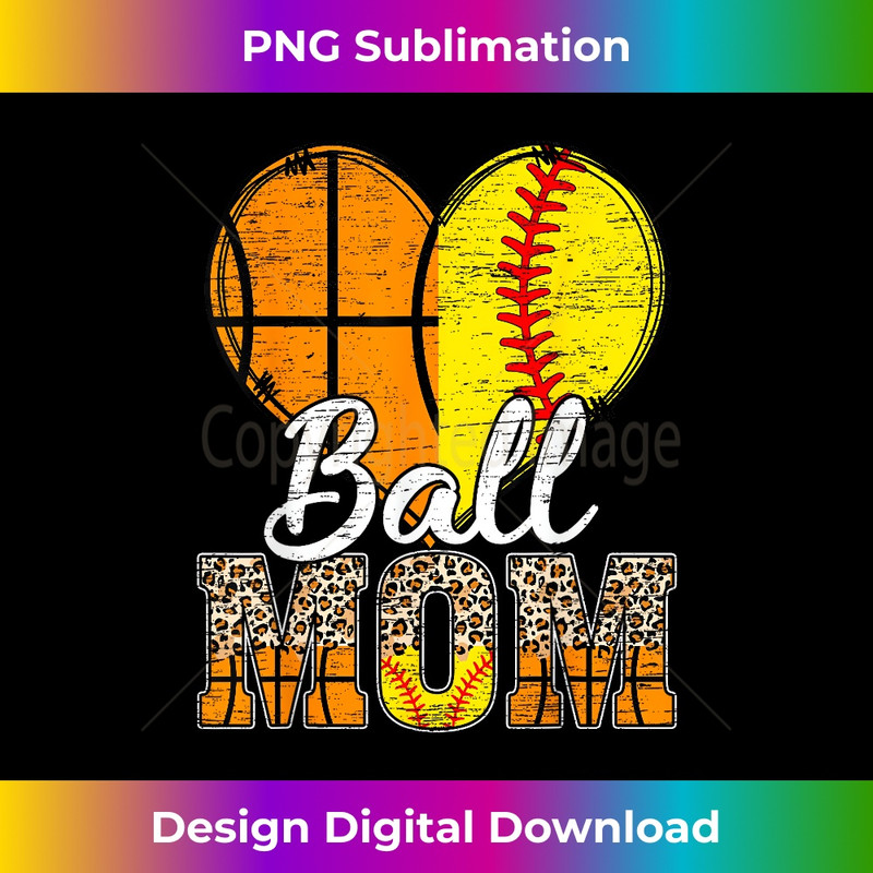 Basketball Mom Heart Softball Mama Leopard Mother's Day 2174.jpg