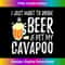 Beer and Cavapoo Funny Dog Mom or Dog Dad Idea - Stylish Sublimation Digital Download