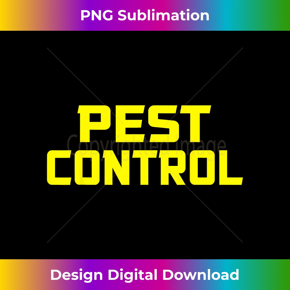 Pest Control Exterminator Halloween costume 1 - Digital Sublimation Download File
