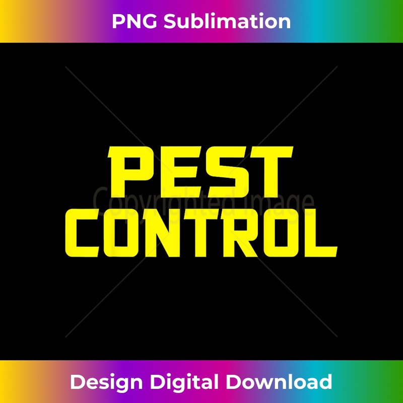Pest Control Exterminator Halloween costume 1 - Digital Sublimation Download File
