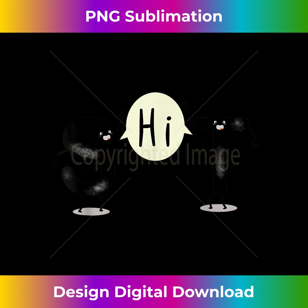 S and T Say Hi (S.H.I.T) Funny Hi and Hello 1 - Exclusive PNG Sublimation Download