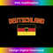 Deutschland Germany Flag German Pride - Decorative Sublimation PNG File
