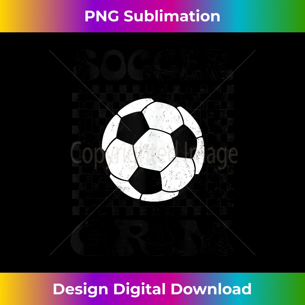 Groovy Soccer Gram Soccer Lover Mothers Day 1 - PNG Sublimation Digital Download