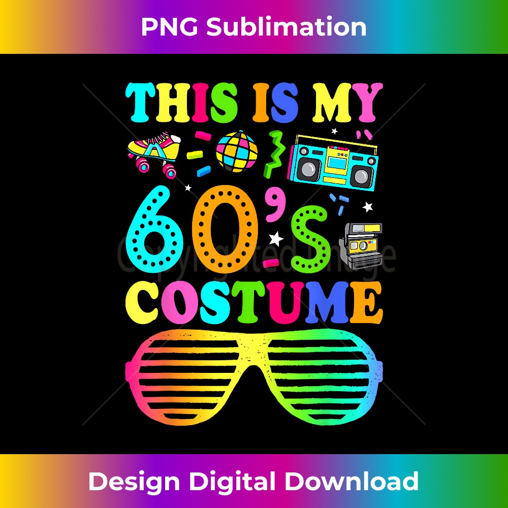 This Is My 60s Costume 60's Party 1960s Halloween Costume 1 - Signature Sublimation PNG File