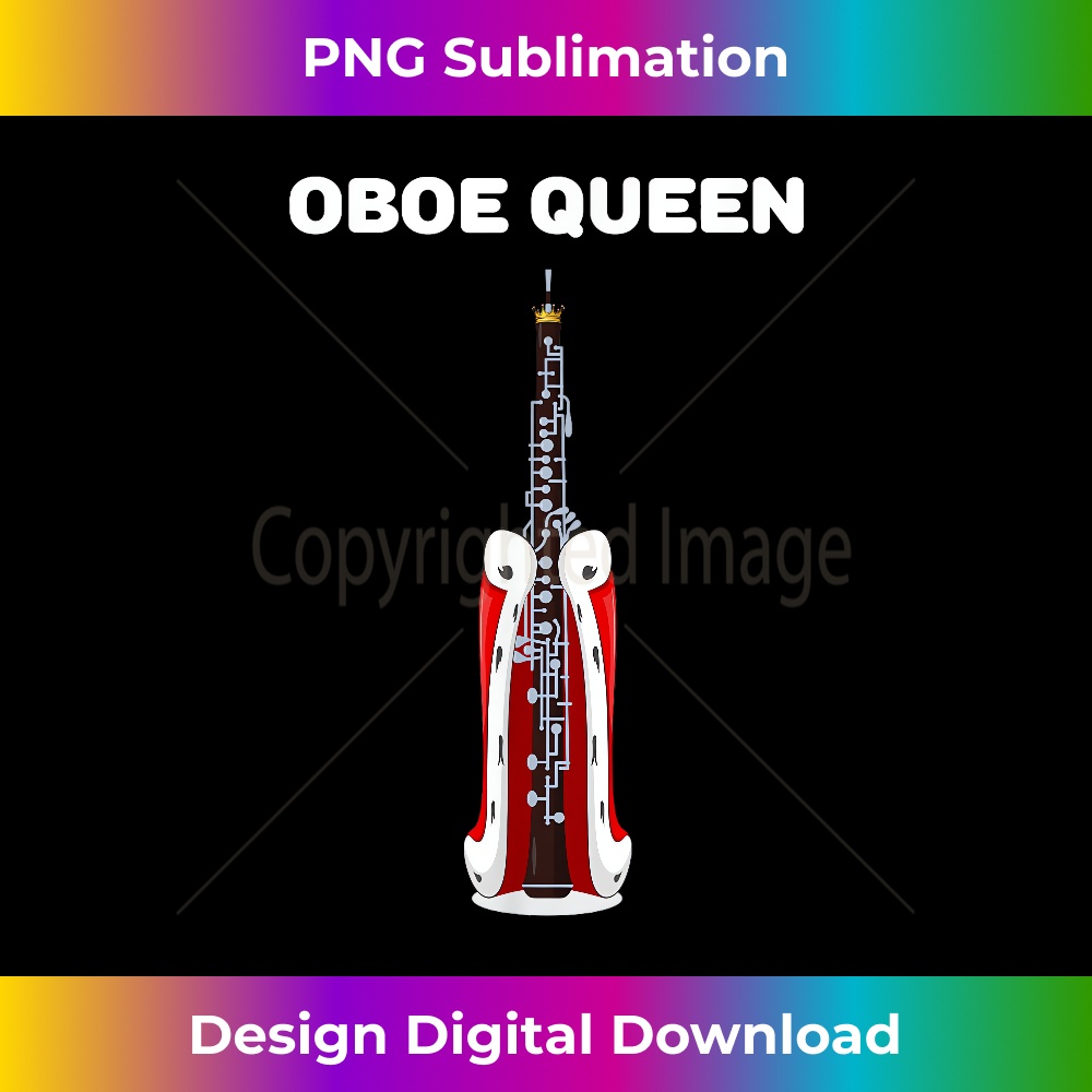 Oboe Queen Girls Oboe T s Oboist Oboe 1 - Instant PNG Sublimation Download