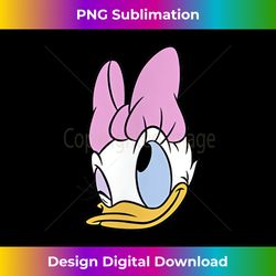 disney mickey and friends daisy duck face small pocket logo - digital sublimation download file