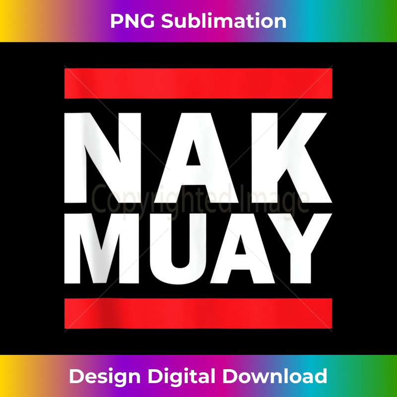 Nak Muay Thai Fighter  1 - Retro PNG Sublimation Digital Download