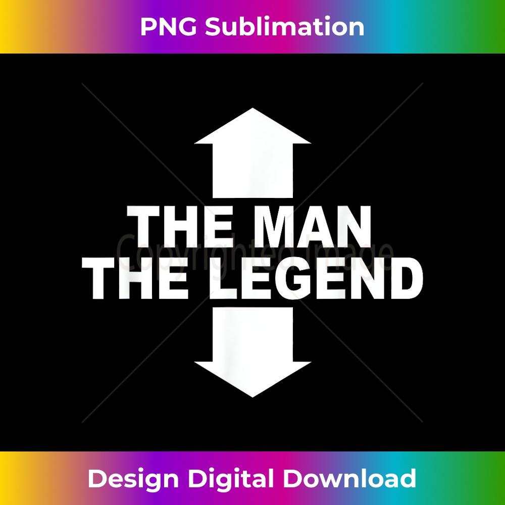 The Man The Legend Funny Man Legend Arrows Men 1 - Vintage Sublimation PNG Download