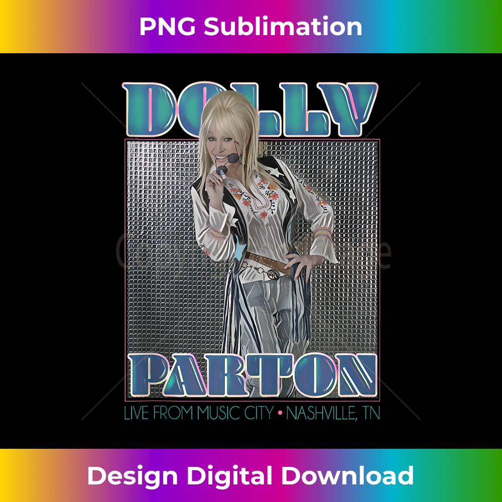 Disco Dolly Parton - Aesthetic Sublimation Digital File