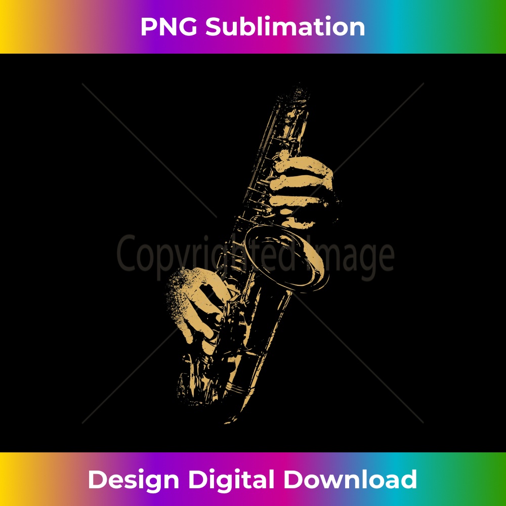 Saxophone for Saxophonist Player Musician 1 - PNG Sublimation Digital Download