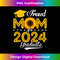 Mom Senior 2024 Proud Mom of a Class of 2024 Graduate Mother  1 - PNG Transparent Sublimation Design