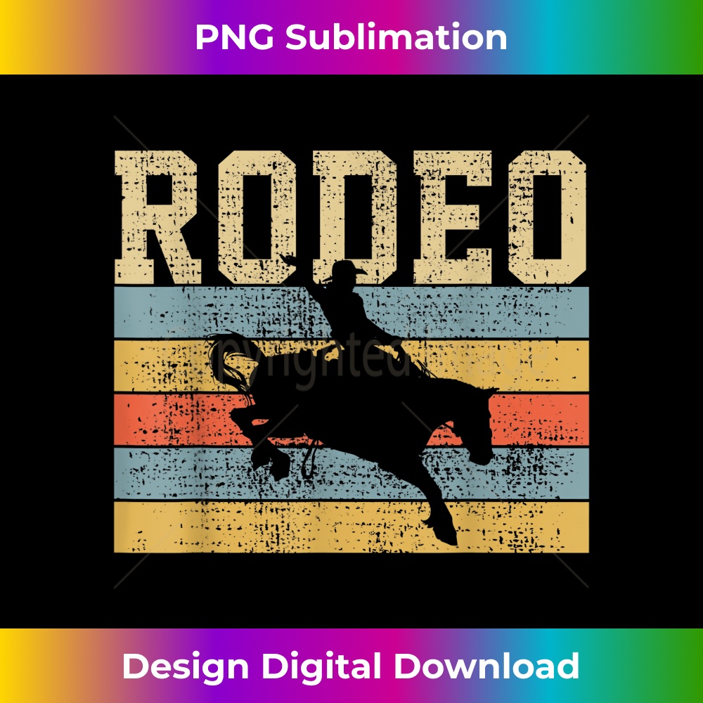 Rodeo Horse Riding Retro Vintage Western Country 1 - Professional Sublimation Digital Download