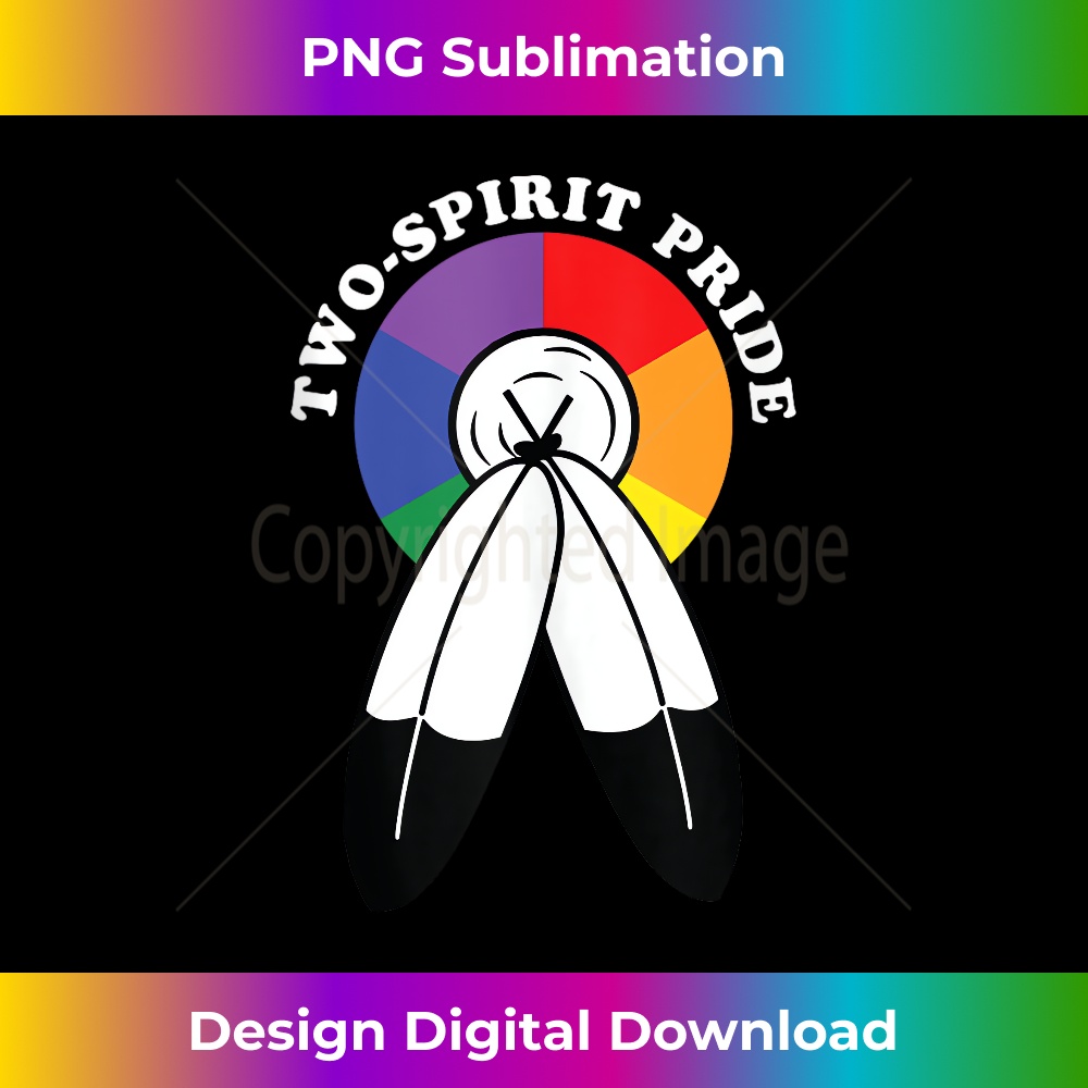 Two Spirit Pride, Two-Spirit Pride 1 - Instant Sublimation Digital Download