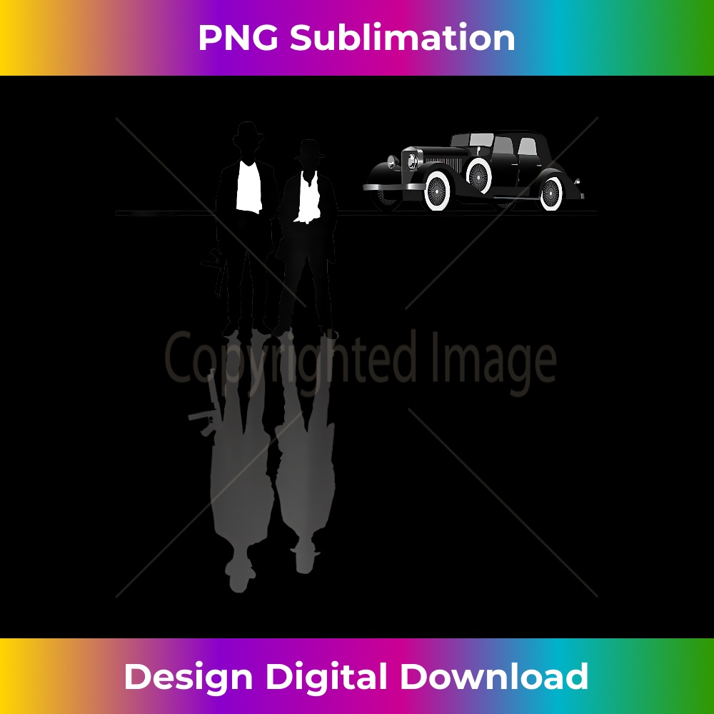 Gangster - 1920s Mob Mafia - Exclusive PNG Sublimation Download