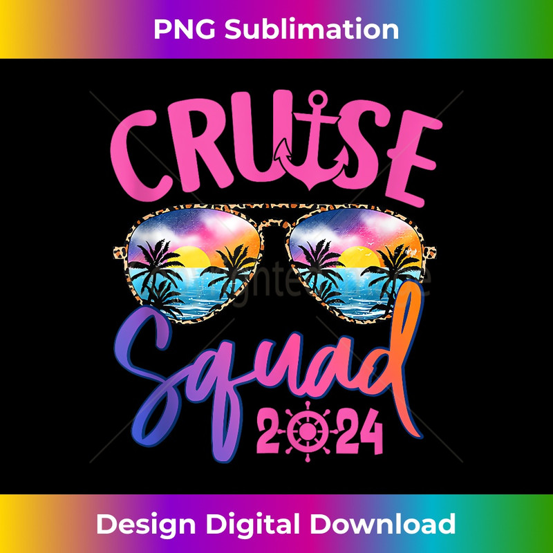 Cruise Squad 2024 Summer Vacation Matching Family Group - PNG Transparent Sublimation File