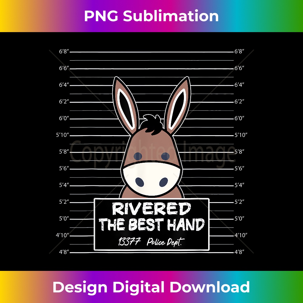 Donkey Rivered Best Hand Full Straddle No Tilt Gambler Poker - Unique Sublimation PNG Download