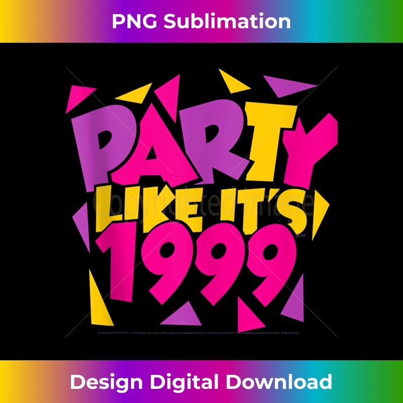 Party Like Its 1999 - Funky1 PPG Design 1 - Modern Sublimation PNG File