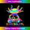 Gamesolotl Axolotl Video Gamer Kawaii Anime Tie Dye Boy - Stylish Sublimation Digital Download