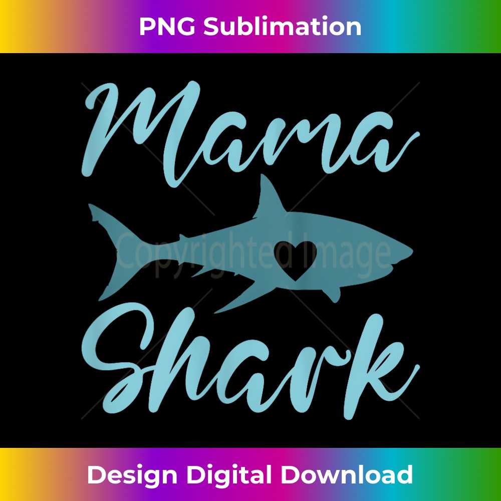 s Funny Mama Shark Mother's Day Mom 1 - Special Edition Sublimation PNG File