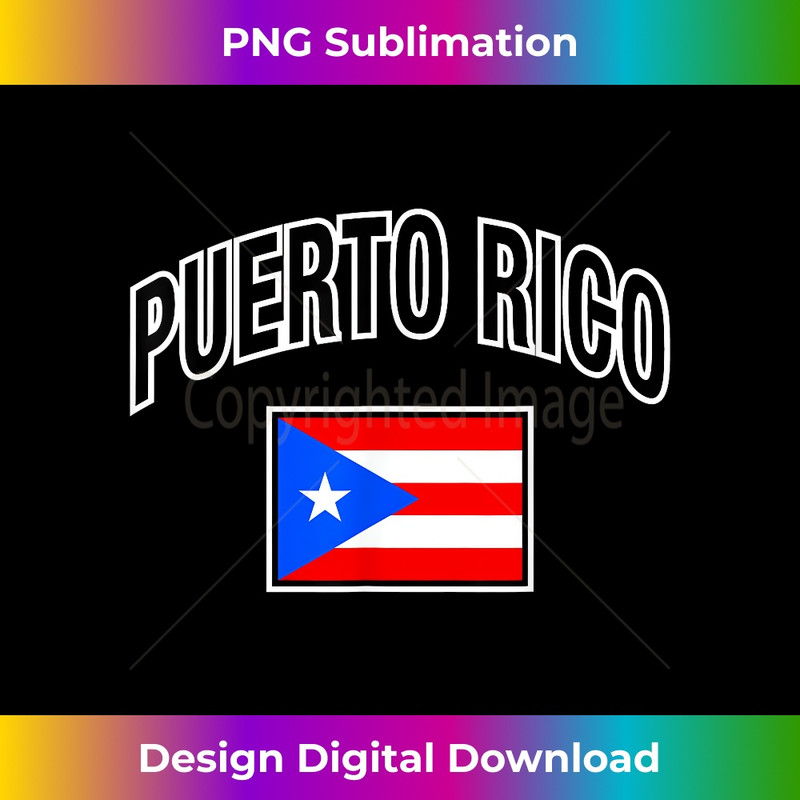 Puerto Rico Flag Proud Puerto Rican 1 - High-Resolution PNG Sublimation File