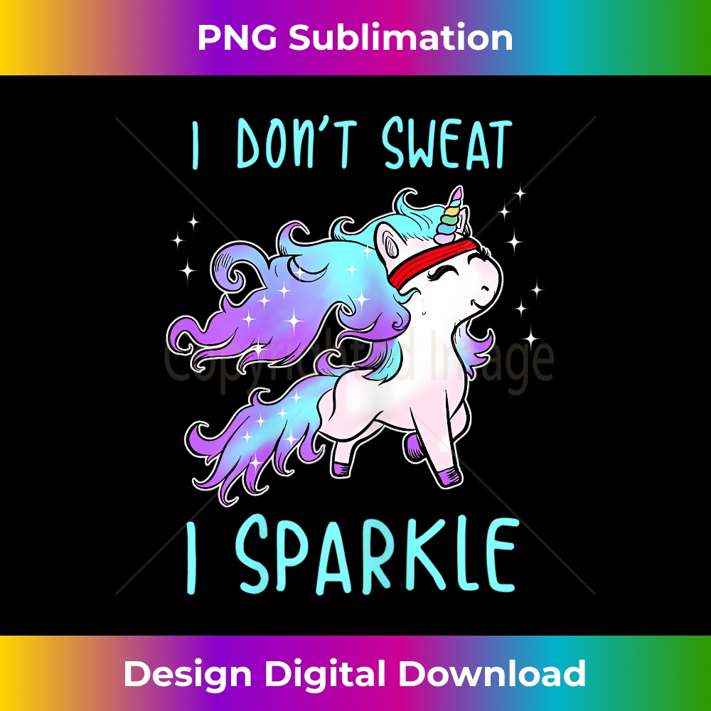 s I Don't I Sparkle Unicorn Gym Workout 1 - Elegant Sublimation PNG Download