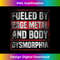 Vintage Fueled By Rage Metal And Body Dysmorphia Grunge  1 - Artistic Sublimation Digital File