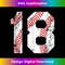 Vintage Baseball 18 Jersey Number  1 - Creative Sublimation PNG Download